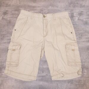 Y2K 2000's Triple Five NYC Baggy Wide Below The Knee 10in Inseam Cargo Shorts